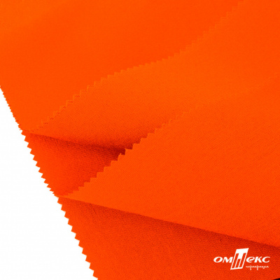 Ткань смесовая для спецодежды "Униформ" 17-1350, 200 гр/м2, шир.150 см, цвет люм.оранжевый - купить в Махачкале. Цена 138.73 руб.