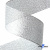 Лента металлизированная "ОмТекс", 50 мм/уп.22,8+/-0,5м, цв.- серебро - купить в Махачкале. Цена: 149.71 руб.