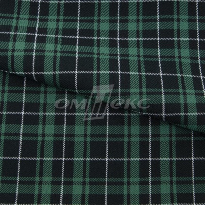 Ткань костюмная Клетка 25577, т.зеленый/зеленый./ч/бел, 230 г/м2, шир.150 см - купить в Махачкале. Цена 539.74 руб.