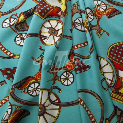 Плательная ткань "Фламенко" 16.2, 80 гр/м2, шир.150 см, принт этнический - купить в Махачкале. Цена 241.49 руб.