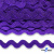 Тесьма вьюнчик 0381-0050, 5 мм/упак.33+/-1м, цвет 9530-фиолетовый - купить в Махачкале. Цена: 107.26 руб.