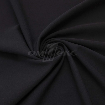 Ткань костюмная "Меган", 78%P 18%R 4%S, 205 г/м2 ш.150 см, цв-черный (Black) - купить в Махачкале. Цена 392.32 руб.