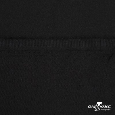 Ткань костюмная "Матте" 80% P, 16% R, 4% S, 170 г/м2, шир.150 см, цв-черный #1 - купить в Махачкале. Цена 372.90 руб.