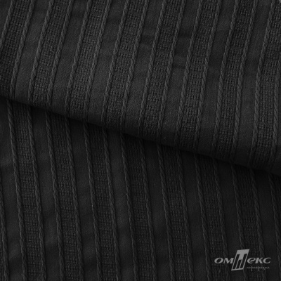 Ткань плательная 100%хлопок, 115 г/м2, ш.140 +/-5 см #103, цв.(17)-чёрный - купить в Махачкале. Цена 548.89 руб.
