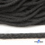 Шнур плетеный d-6 мм круглый, 70% хлопок 30% полиэстер, уп.90+/-1 м, цв.1088-т.серый - купить в Махачкале. Цена: 588 руб.