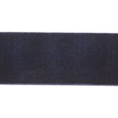 Лента бархатная нейлон, шир.25 мм, (упак. 45,7м), цв.180-т.синий - купить в Махачкале. Цена: 800.84 руб.
