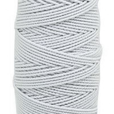 Нитка - резинка Спандекс 25 м (уп-10шт)-белые - купить в Махачкале. Цена: 35.65 руб.