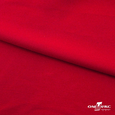 Ткань плательная Креп Рибера, 100% полиэстер,120 гр/м2, шир. 150 см, цв. Красный - купить в Махачкале. Цена 142.30 руб.
