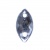 Стразы пришивные акриловые арт.#53/24 - "Кристал", 5х10 мм - купить в Махачкале. Цена: 0.69 руб.