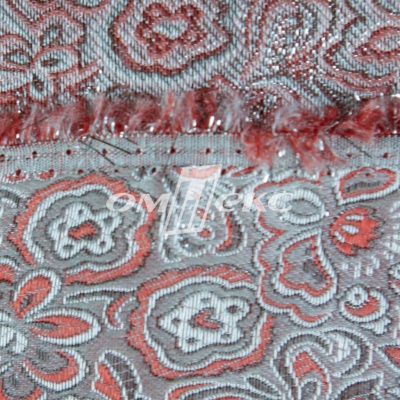 Ткань костюмная жаккард, 135 гр/м2, шир.150см, цвет красный№12 - купить в Махачкале. Цена 441.92 руб.