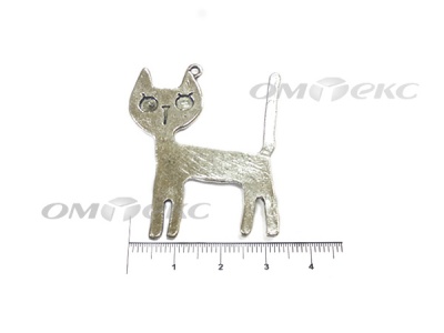 Декоративный элемент для творчества из металла "Кот" - купить в Махачкале. Цена: 13.33 руб.