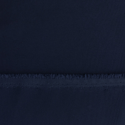 Костюмная ткань "Элис", 220 гр/м2, шир.150 см, цвет т.синий - купить в Махачкале. Цена 308 руб.