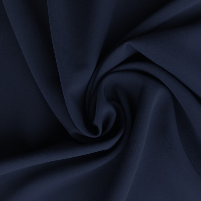 Костюмная ткань "Элис", 220 гр/м2, шир.150 см, цвет т.синий - купить в Махачкале. Цена 308 руб.