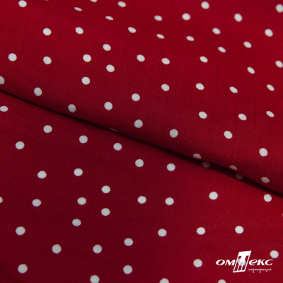 Ткань плательная "Вискоза принт"  100% вискоза, 95 г/м2, шир.145 см Цвет 2/red - купить в Махачкале. Цена 297 руб.