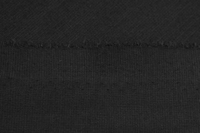 Трикотаж "Grange" BLACK 1# (2,38м/кг), 280 гр/м2, шир.150 см, цвет чёрно-серый - купить в Махачкале. Цена 861.22 руб.