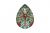 "Кабошоны" - заготовка для рукоделия акриловая фигурная 13 х 18мм - купить в Махачкале. Цена: 7.32 руб.