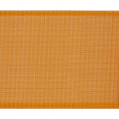 Лента капроновая "Гофре", шир. 110 мм/уп. 50 м, цвет оранжевый - купить в Махачкале. Цена: 26.93 руб.