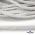 Шнур плетеный d-6 мм круглый, 70% хлопок 30% полиэстер, уп.90+/-1 м, цв.1076-белый - купить в Махачкале. Цена: 588 руб.
