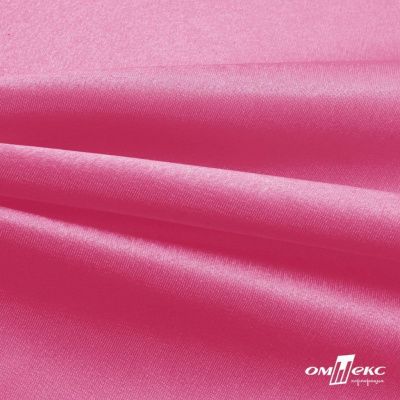 Поли креп-сатин 15-2215, 125 (+/-5) гр/м2, шир.150см, цвет розовый - купить в Махачкале. Цена 155.57 руб.