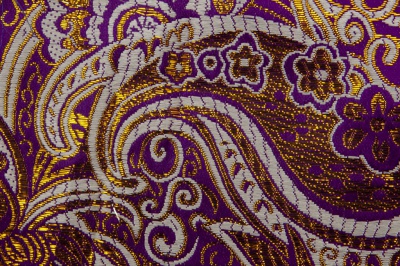 Ткань костюмная жаккард №9, 140 гр/м2, шир.150см, цвет фиолет - купить в Махачкале. Цена 387.20 руб.