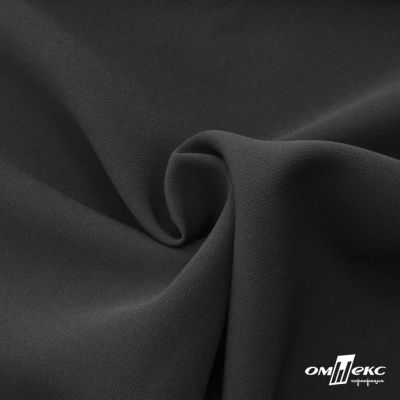 Ткань костюмная "Элис", 92%P 8%S, 200 (+/-10) г/м2 ш.150 см, цв-черный  - купить в Махачкале. Цена 300.20 руб.