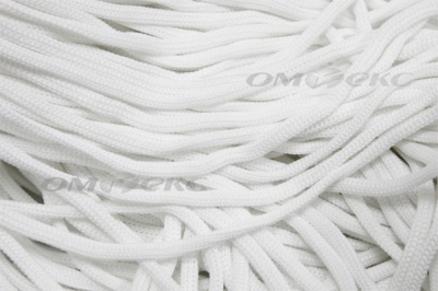 Шнур Т-02 (4с2) мелкое плетение 4мм 100 м белый - купить в Махачкале. Цена: 2.50 руб.