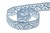 Тесьма кружевная 0621-1346А, шир. 13 мм/уп. 20+/-1 м, цвет 132-голубой - купить в Махачкале. Цена: 569.26 руб.