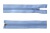 Спиральная молния Т5 351, 75 см, автомат, цвет св.голубой - купить в Махачкале. Цена: 16.28 руб.
