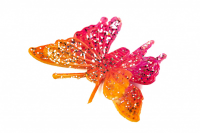 Бабочка декоративная пластиковая #10 - купить в Махачкале. Цена: 7.09 руб.