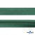 Косая бейка атласная "Омтекс" 15 мм х 132 м, цв. 056 темный зеленый - купить в Махачкале. Цена: 225.81 руб.