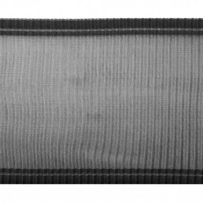 Лента капроновая "Гофре", шир. 110 мм/уп. 50 м, цвет чёрный - купить в Махачкале. Цена: 24.99 руб.