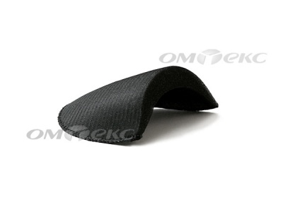 Плечевые накладки ОВ-16, обшитые, цвет чёрный - купить в Махачкале. Цена: 22.77 руб.