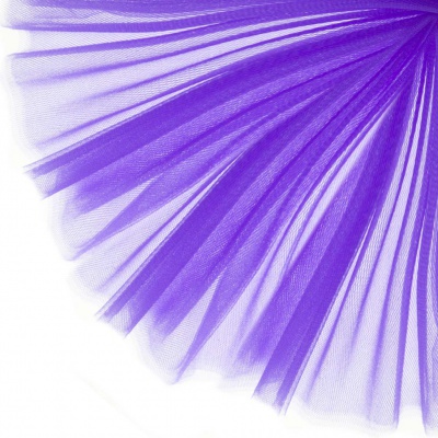 Фатин блестящий 16-85, 12 гр/м2, шир.300см, цвет фиолетовый - купить в Махачкале. Цена 110.84 руб.