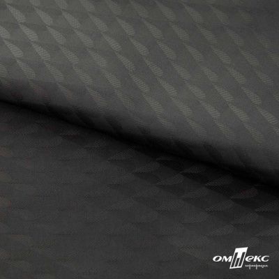Ткань подкладочная Жаккард PV2416932, 93г/м2, 145 см,черный - купить в Махачкале. Цена 241.46 руб.