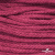 Шнур плетеный d-6 мм, 70% хлопок 30% полиэстер, уп.90+/-1 м, цв.1068-фуксия - купить в Махачкале. Цена: 588 руб.