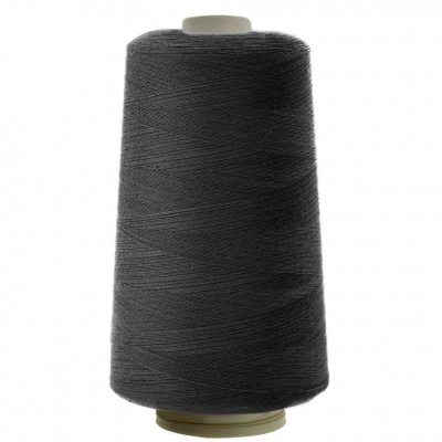Швейные нитки (армированные) 28S/2, нам. 2 500 м, цвет чёрный - купить в Махачкале. Цена: 139.91 руб.