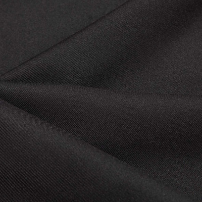 Ткань костюмная 21010 2044, 225 гр/м2, шир.150см, цвет черный - купить в Махачкале. Цена 390.73 руб.