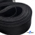 Регилиновая лента мягкая, пластик, шир.30мм, (уп.22+/-0,5м), цв.- чёрный - купить в Махачкале. Цена: 274.40 руб.