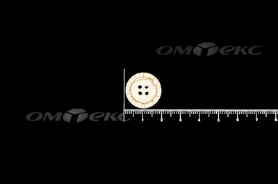 Пуговица деревянная круглая №33 (18мм) - купить в Махачкале. Цена: 2.55 руб.