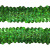 Тесьма с пайетками D4, шир. 30 мм/уп. 25+/-1 м, цвет зелёный - купить в Махачкале. Цена: 1 098.48 руб.