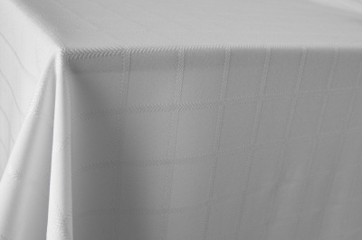 Скатертная ткань 25536/2005, 174 гр/м2, шир.150см, цвет белый - купить в Махачкале. Цена 272.21 руб.