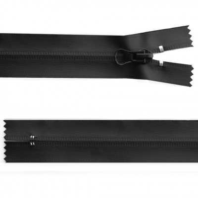 Молния водонепроницаемая PVC Т-7, 20 см, неразъемная, цвет чёрный - купить в Махачкале. Цена: 21.56 руб.