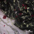 Сетка с вышивкой "Мадрид" 135 г/м2, 100% нейлон, ширина 130 см, Цвет 4/Черный - купить в Махачкале. Цена 980 руб.