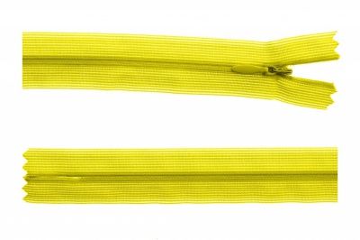 Молния потайная Т3 131, 20 см, капрон, цвет жёлтый - купить в Махачкале. Цена: 5.12 руб.