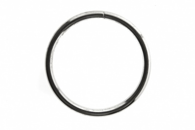 Кольцо металлическое №40 мм, цв.-никель - купить в Махачкале. Цена: 4.45 руб.