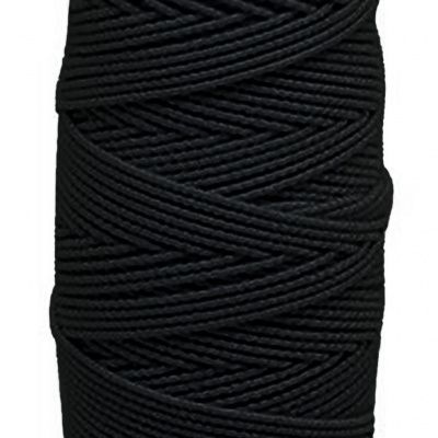 Нитка - резинка Спандекс 25 м (уп-10шт)-чёрные - купить в Махачкале. Цена: 36.02 руб.