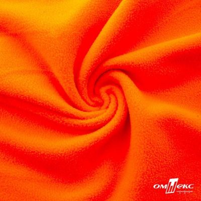 Флис DTY 240г/м2, люминесцентно-оранжевый, 150см (2,77 м/кг) - купить в Махачкале. Цена 640.46 руб.