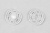 Кнопки пришивные пластиковые 15 мм, блистер 24шт, цв.-прозрачные - купить в Махачкале. Цена: 68.79 руб.
