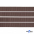 Репсовая лента 005, шир. 6 мм/уп. 50+/-1 м, цвет коричневый - купить в Махачкале. Цена: 88.45 руб.