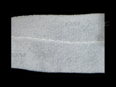 WS7225-прокладочная лента усиленная швом для подгиба 30мм-белая (50м) - купить в Махачкале. Цена: 16.71 руб.